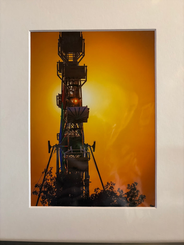 "The Big Wheel, Jefferson County" Photograph (mat)