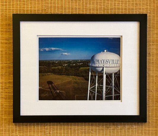 Maysville, Mason County Kentucky Water Tower and Field