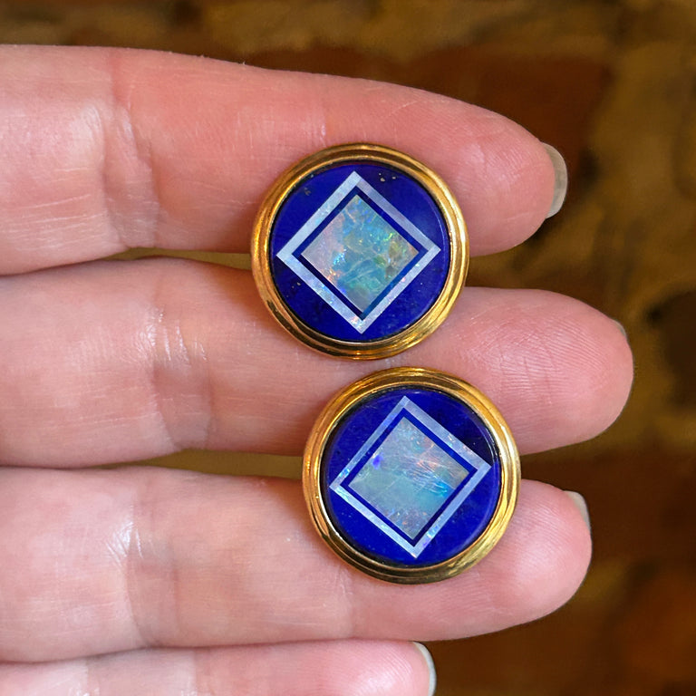 Intarsia Cufflinks