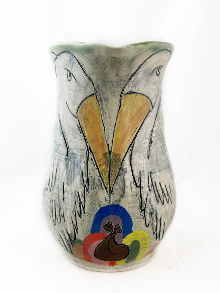 "Tale of 2 Storks" Pitcher
