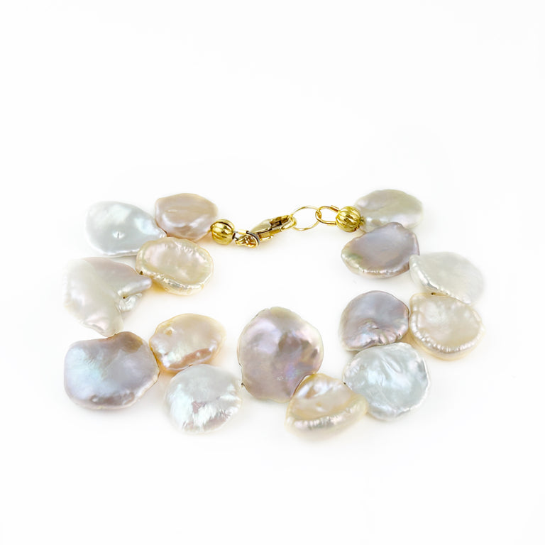 Freshwater Petal Pearl Bracelet