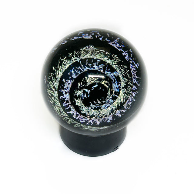 Dichroic Swirl 1.5" Glass Sphere