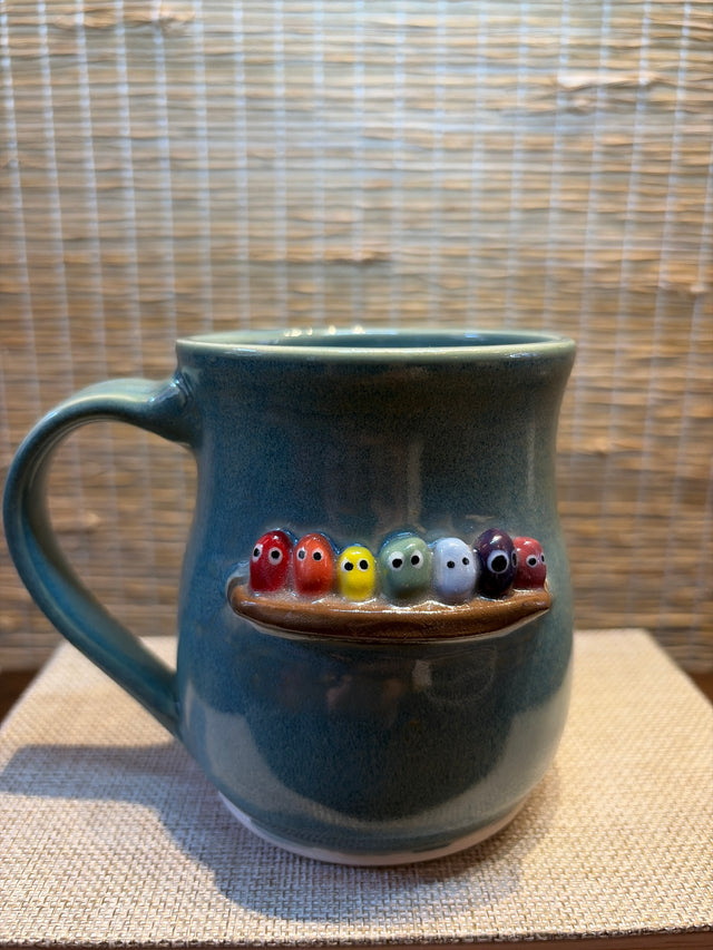 "Rainbow Bean Shelf" Mug ll