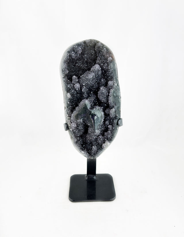 Grey-Violet Amethyst Geode
