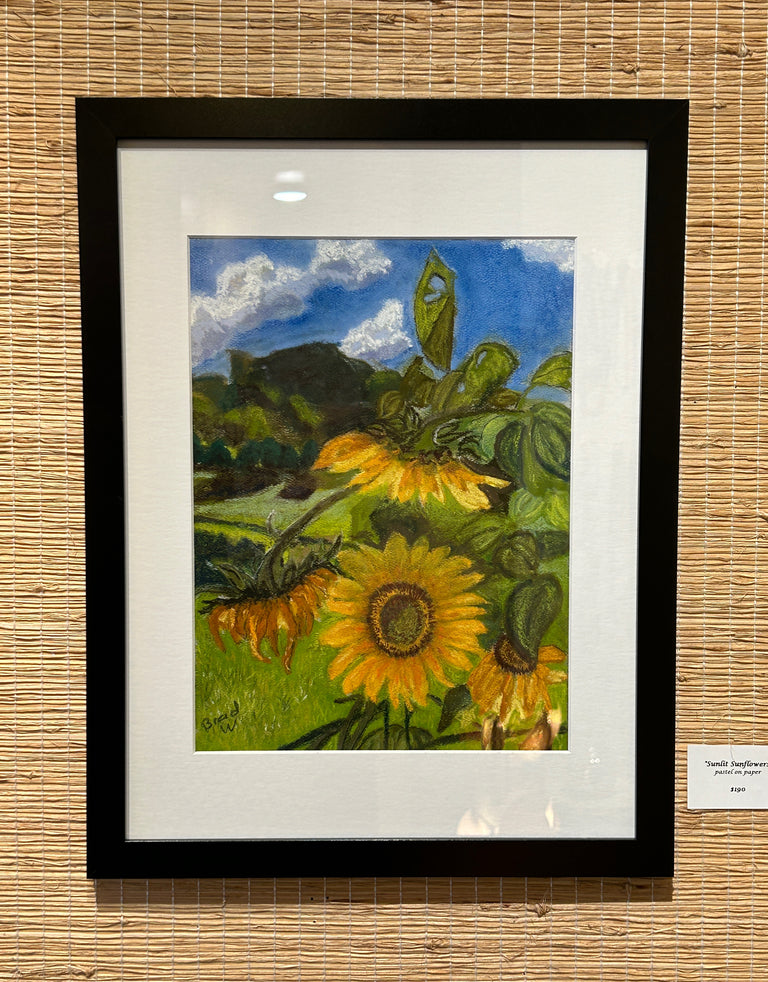 B Wooldridge "Sunlit Sunflowers"