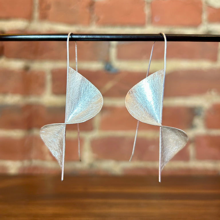 Helicoid Twist Earrings
