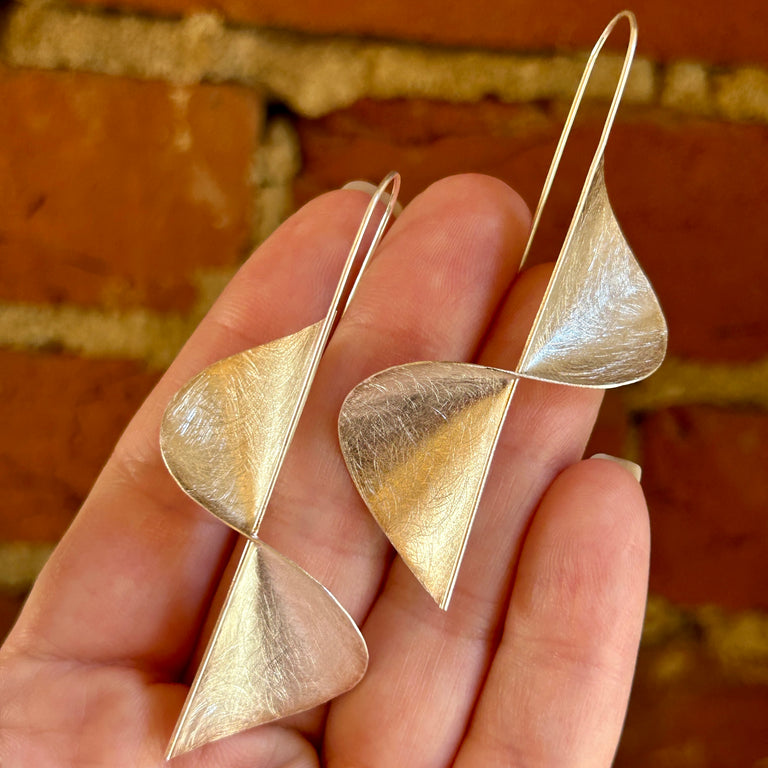 Helicoid Twist Earrings