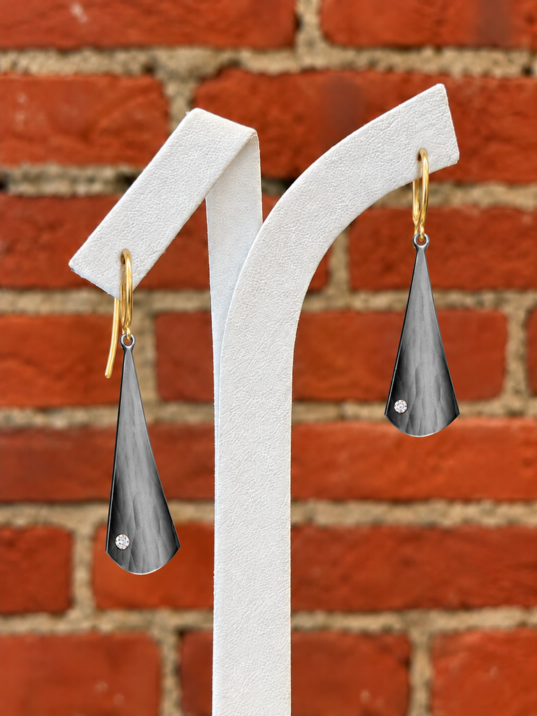 Articulated Orchid Earrings
