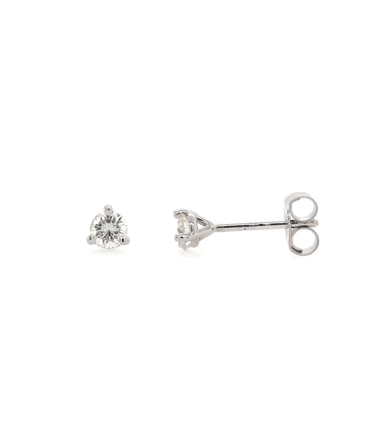 0.30ctw Diamond Studs 14KWG