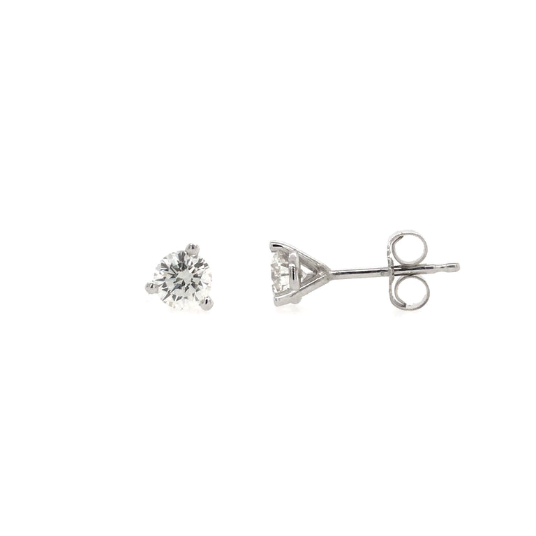 0.50ctw Diamond Studs 14KWG