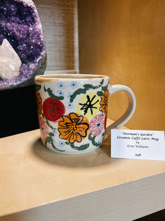 "Norman's Garden" Caffè Latte Mug