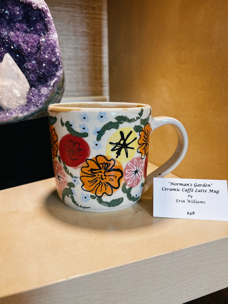 "Norman's Garden" Caffè Latte Mug