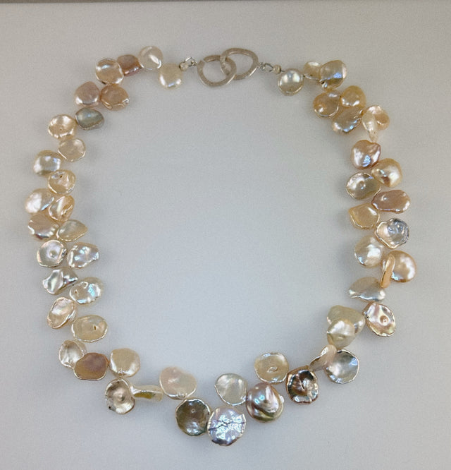 Petal Pearl Necklace