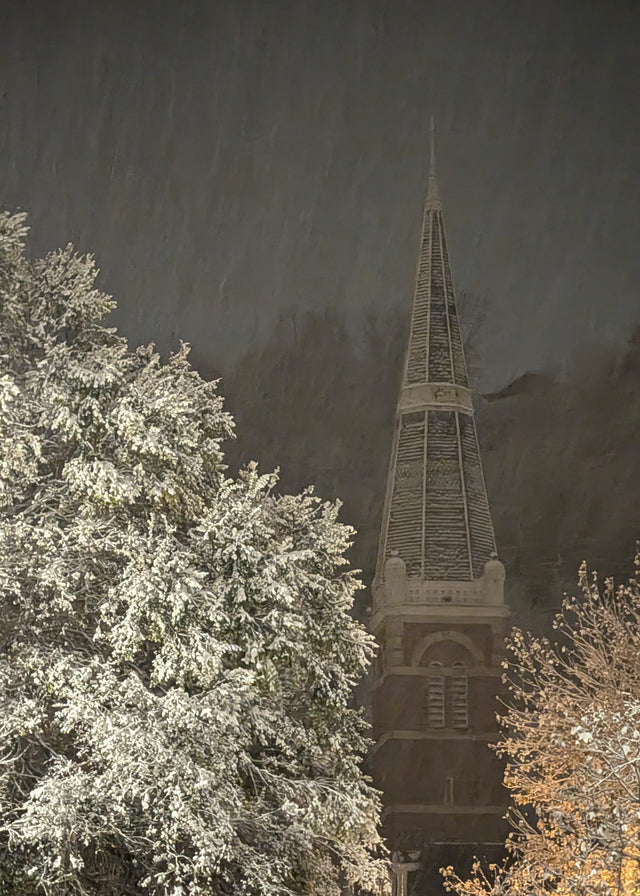 "First Presbyterian Church, Snow, Maysville" Photograph (mat)