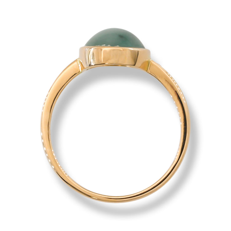 Mossy Jade Ring