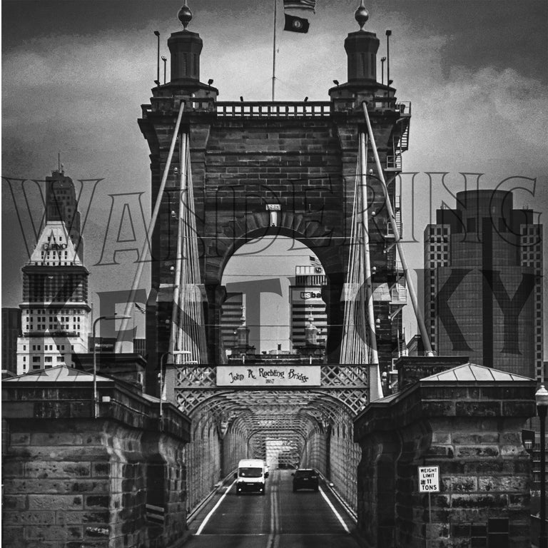 "Roebling Bridge, Kenton County" Photograph
