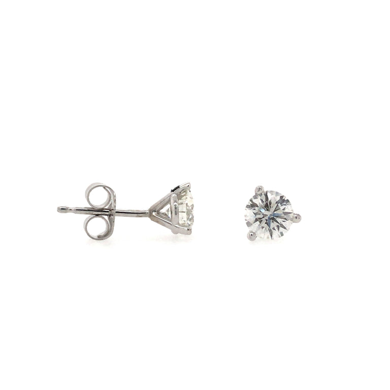 0.75ctw Diamond Studs 14KWG
