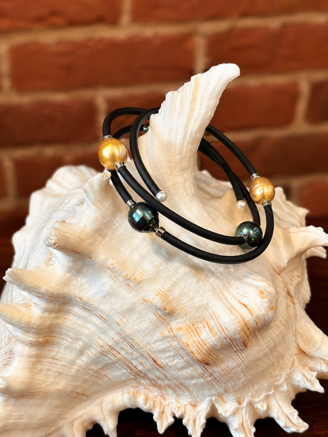 Tahitian Pearl Wrap Bracelet