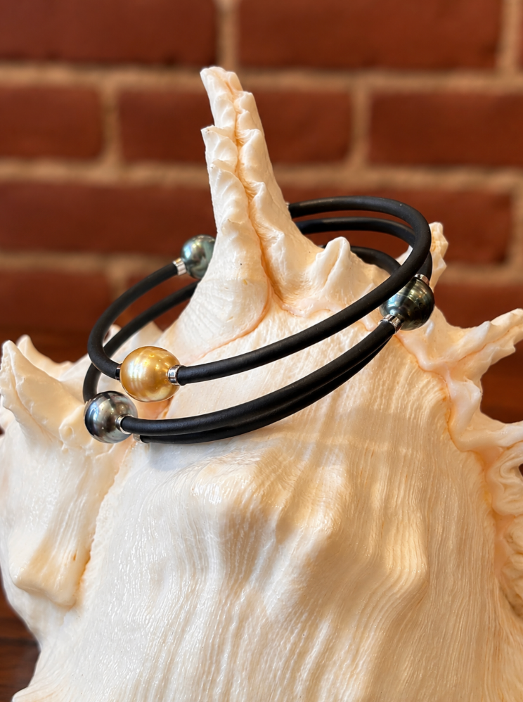 Tahitian Pearl Wrap Bracelet