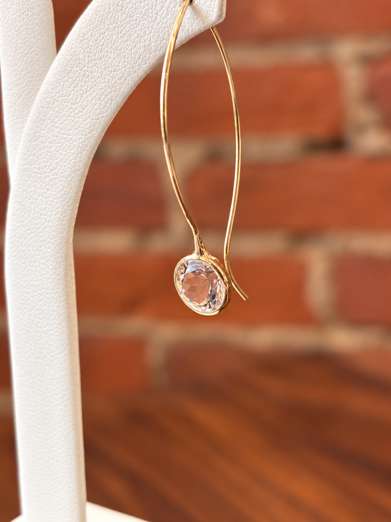 Quartz Comet Earrings