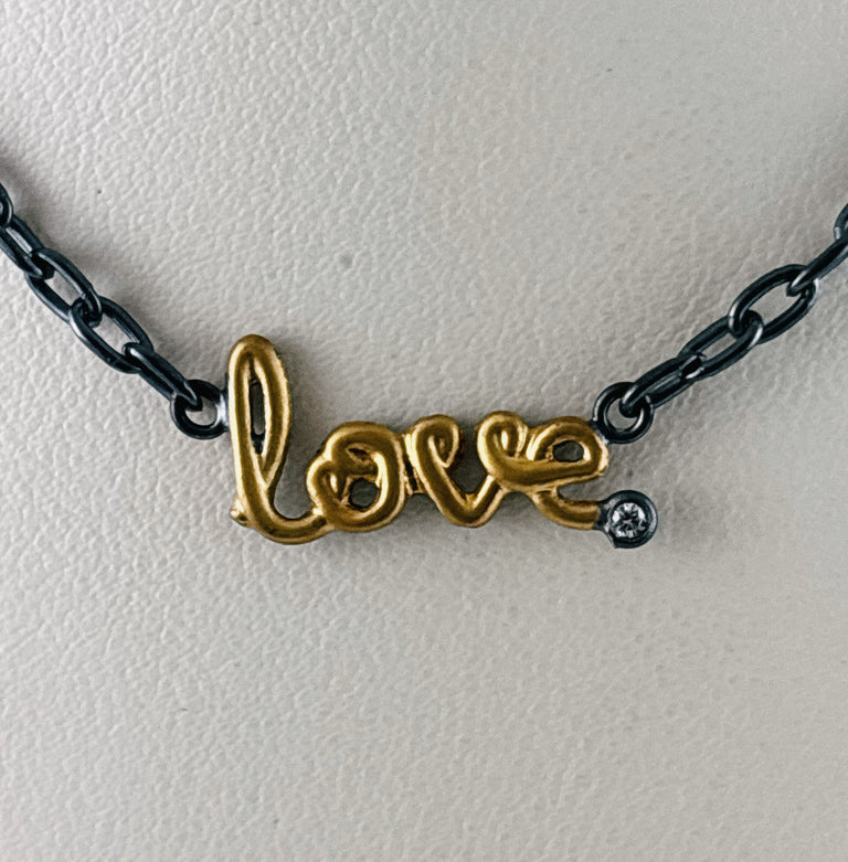 Expressions "love" Necklace by Lika Behar