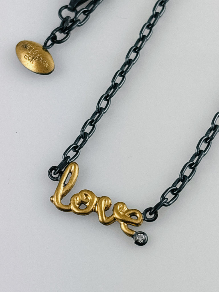 Expressions "love" Necklace by Lika Behar