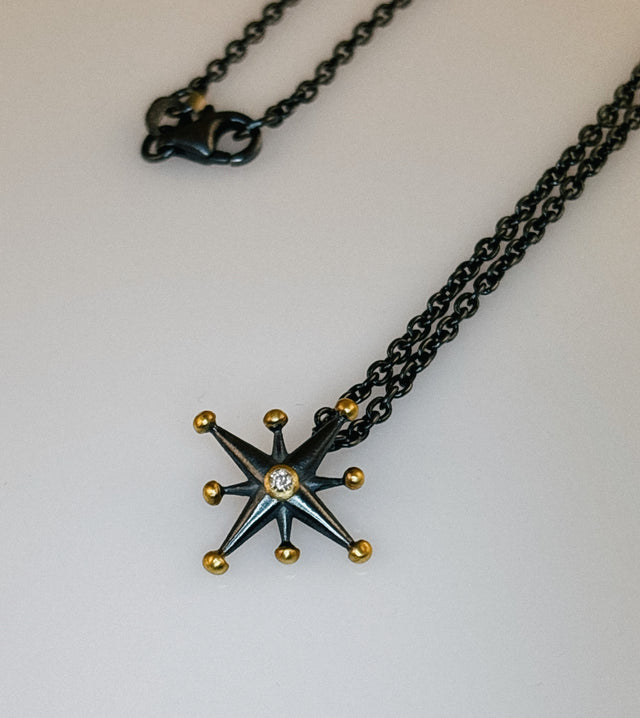 Starburst Pendant Necklace