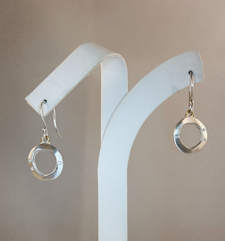 Orion Earrings with Diamonds by Lika Behar
