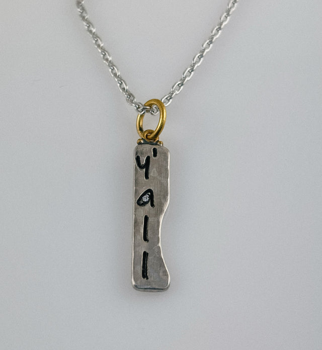 "Stockton Y'ALL" Pendant Necklace
