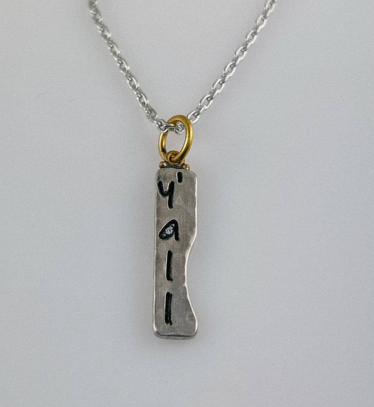 Stockton "Y'ALL" Pendant by Lika Behar