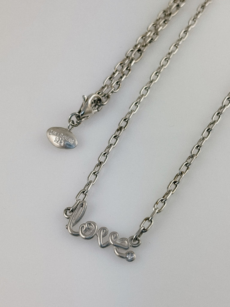 Expressions Sapphire "Love" Necklace by Lika Behar