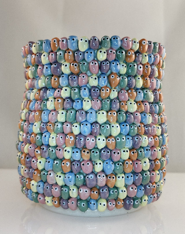 Pastel "Beans!" Vase