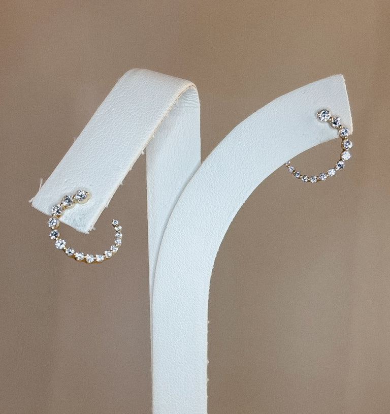 Diamond Wrap Earrings