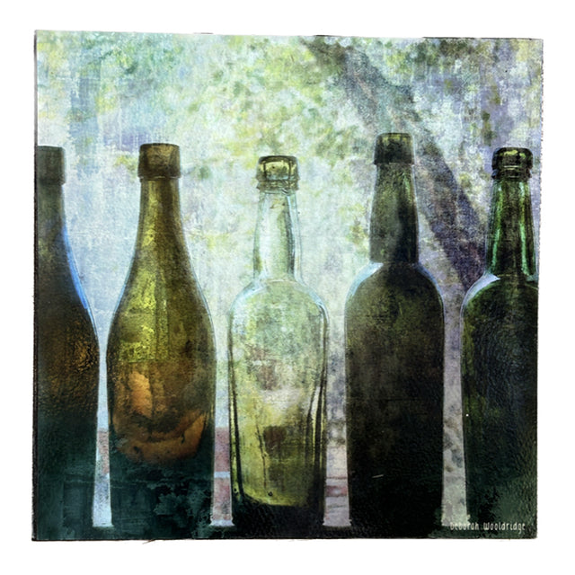 Wooldridge "Trading Post Green Bottles" Print