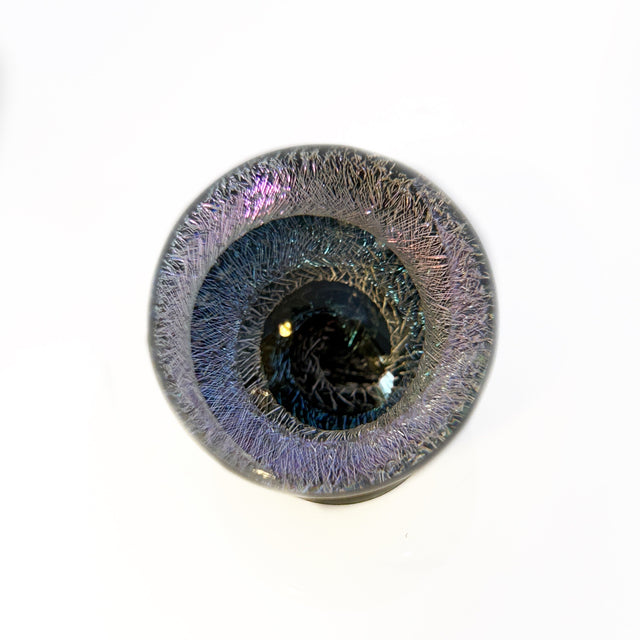 Dichroic Swirl 1" Glass Sphere