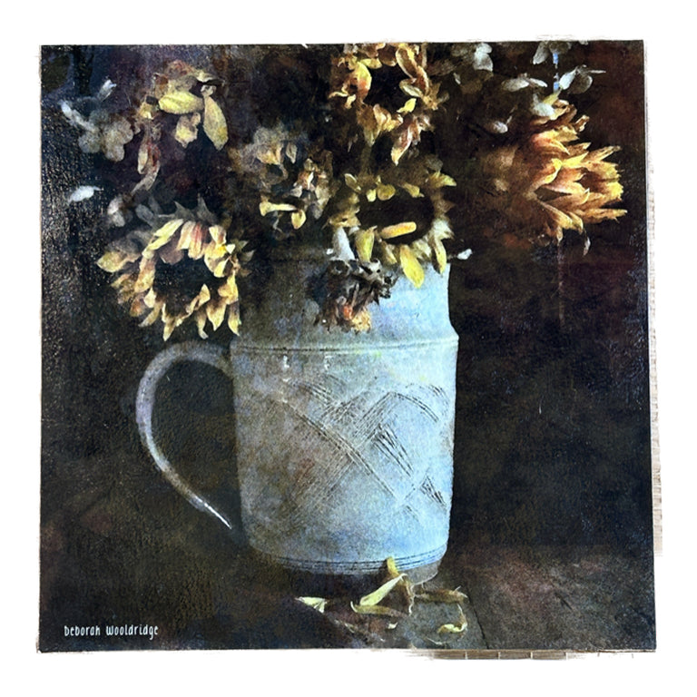 Wooldridge "Sunflowers in Pottery Vase"  Print