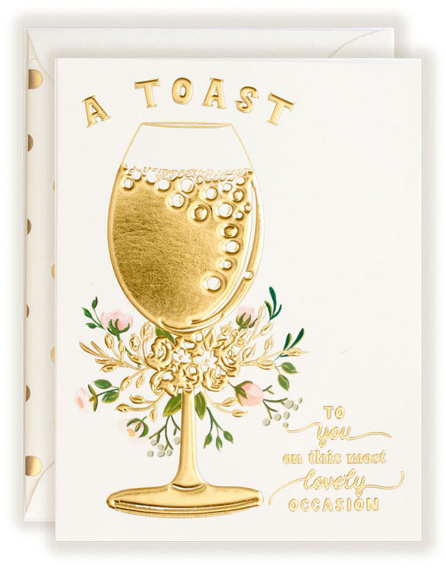 A Toast to You - Greeting Card