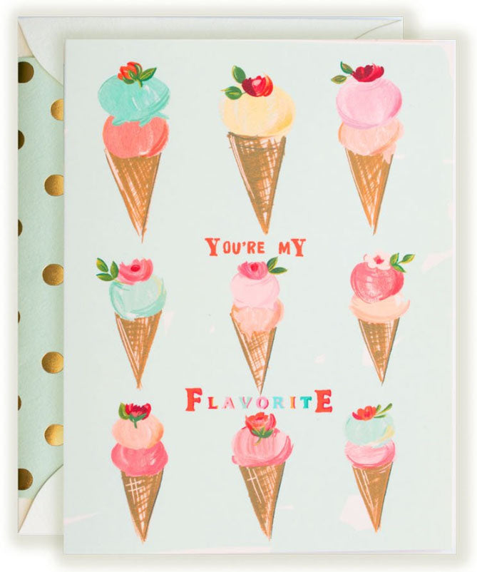 You're My Flavorite - Greeting Card