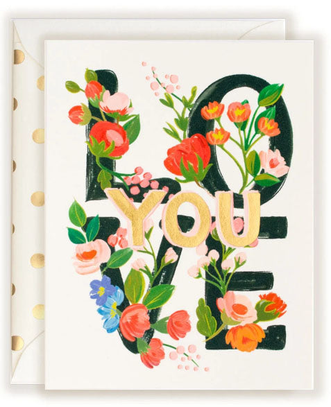 Love You - Greeting Card