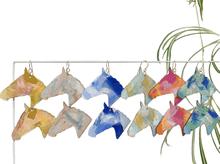 Wooden Horse Earrings