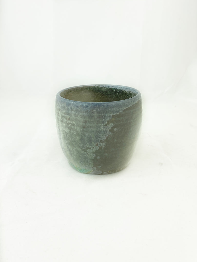 Grey Porcelain Ceramic Tea Bowl