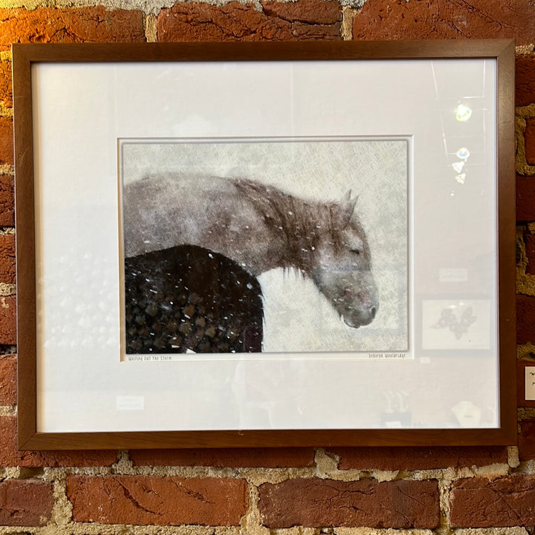 Wooldrige "Waiting Out the Storm" Print