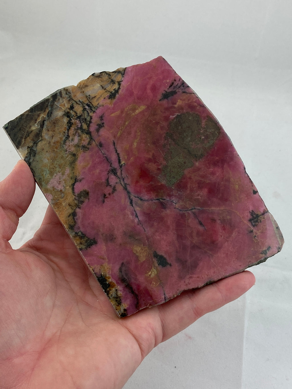 Rhodonite Slice – EAT Gallery