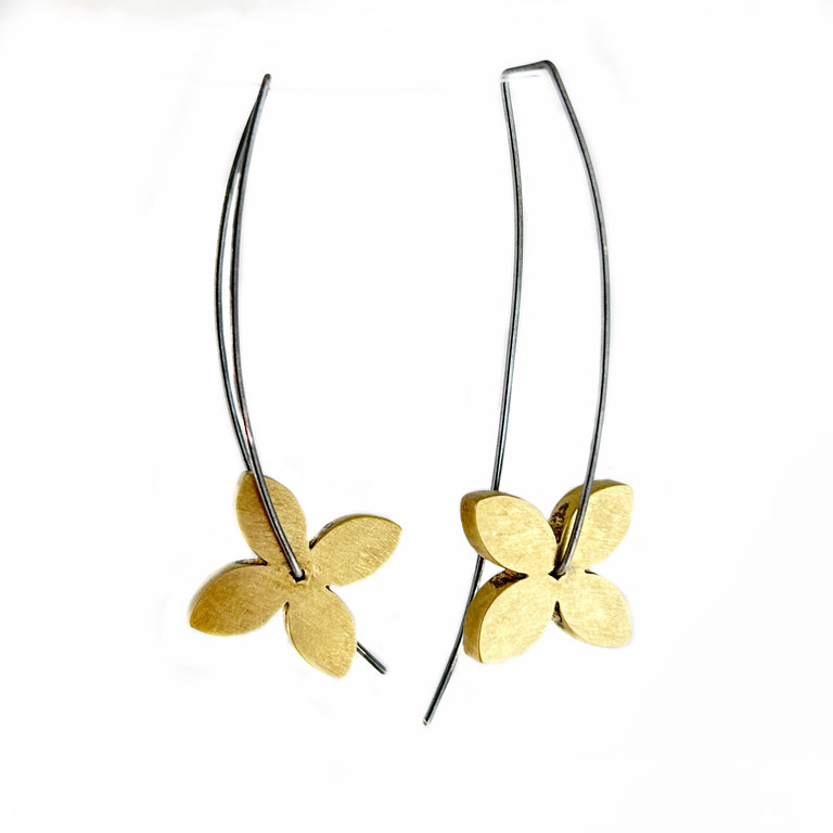 Marquis Flower Earrings